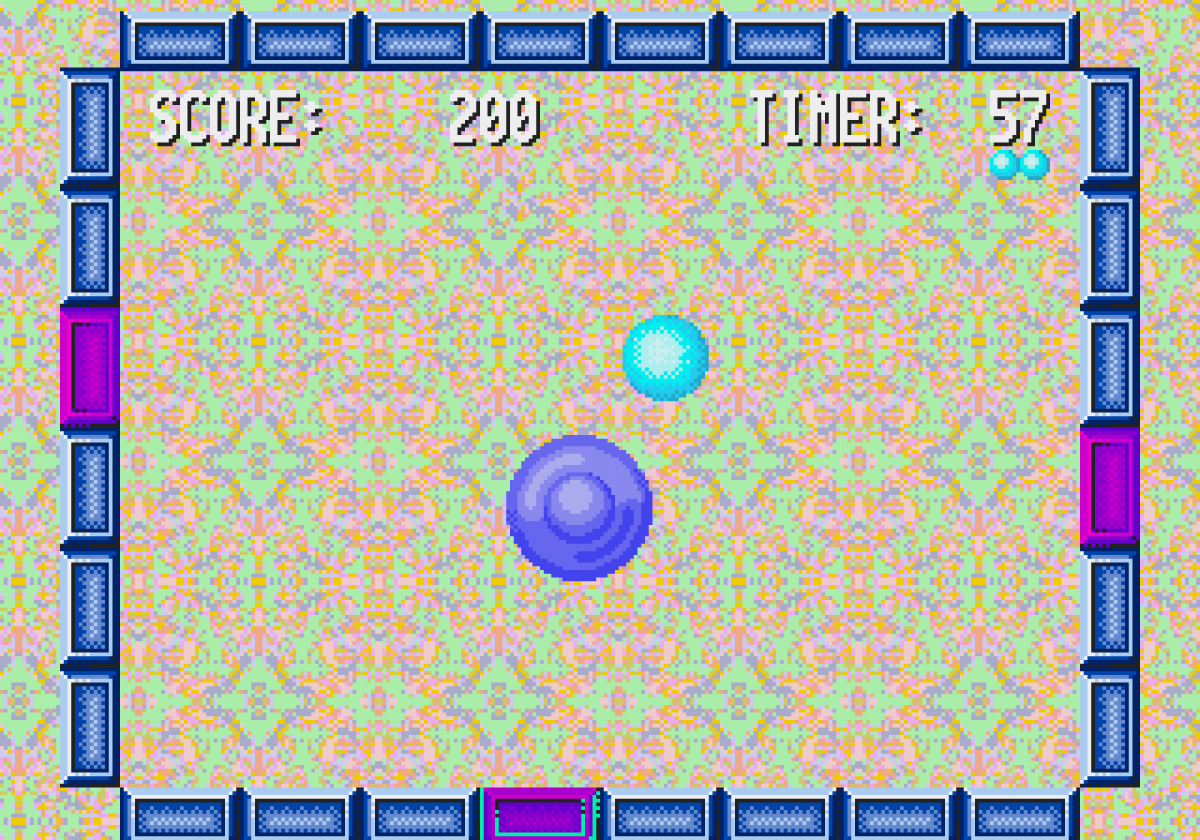 Whack Ball gameplay for Sega Genesis (GEN) video game
