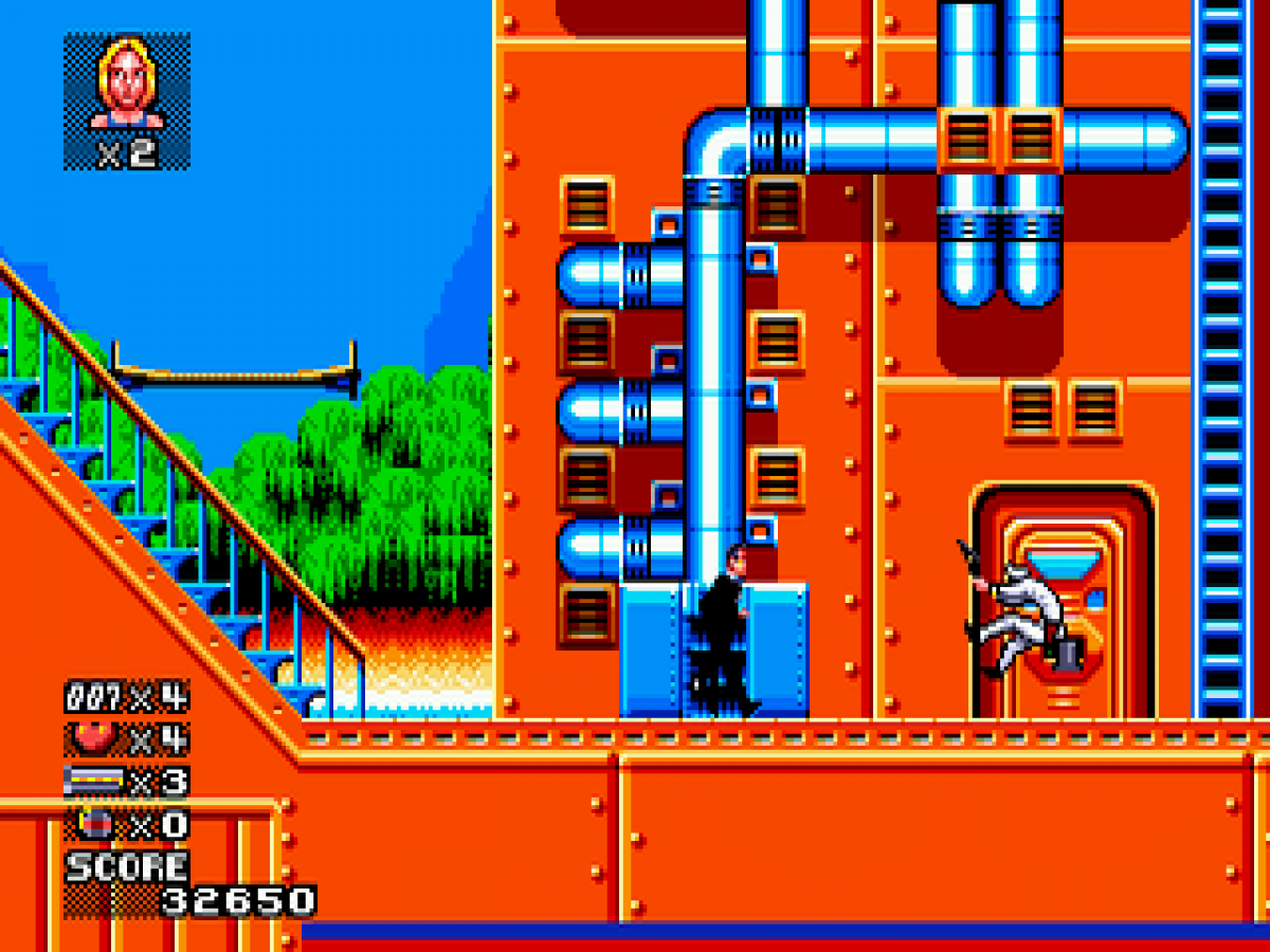 007 James Bond: The Duel gameplay for Sega Genesis (GEN) video game