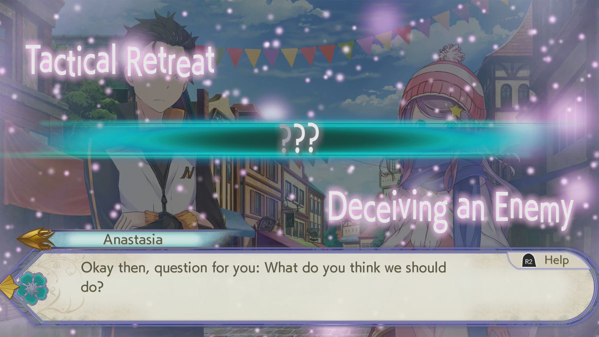 Re:ZERO: Starting Life in Another World: The Prophecy of the Throne – PlayStation 4 (PS4) video game gameplay, Japanese role-playing game