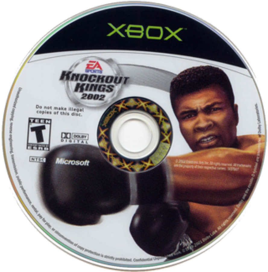 Knockout Kings 2002 disc for Xbox (XBOX) video game