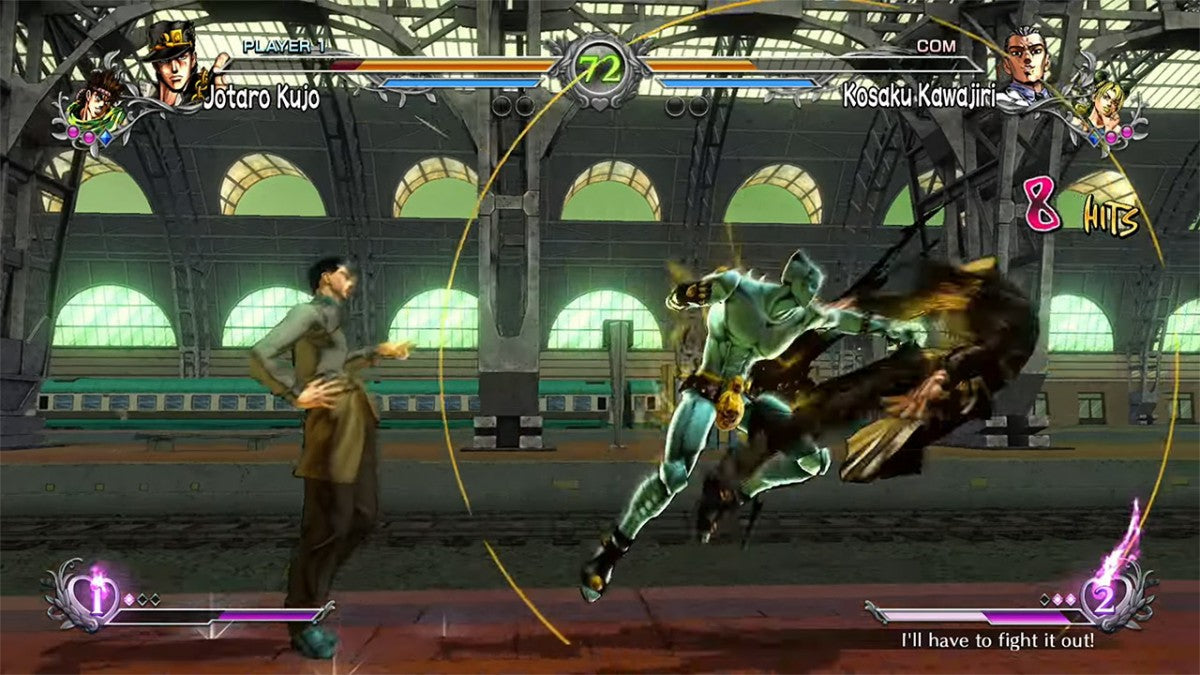 JoJo's Bizarre Adventure All-Star Battle R for Nintendo Switch fighting game featuring characters from across the JoJo series stylized anime battles special moves and versus gameplay