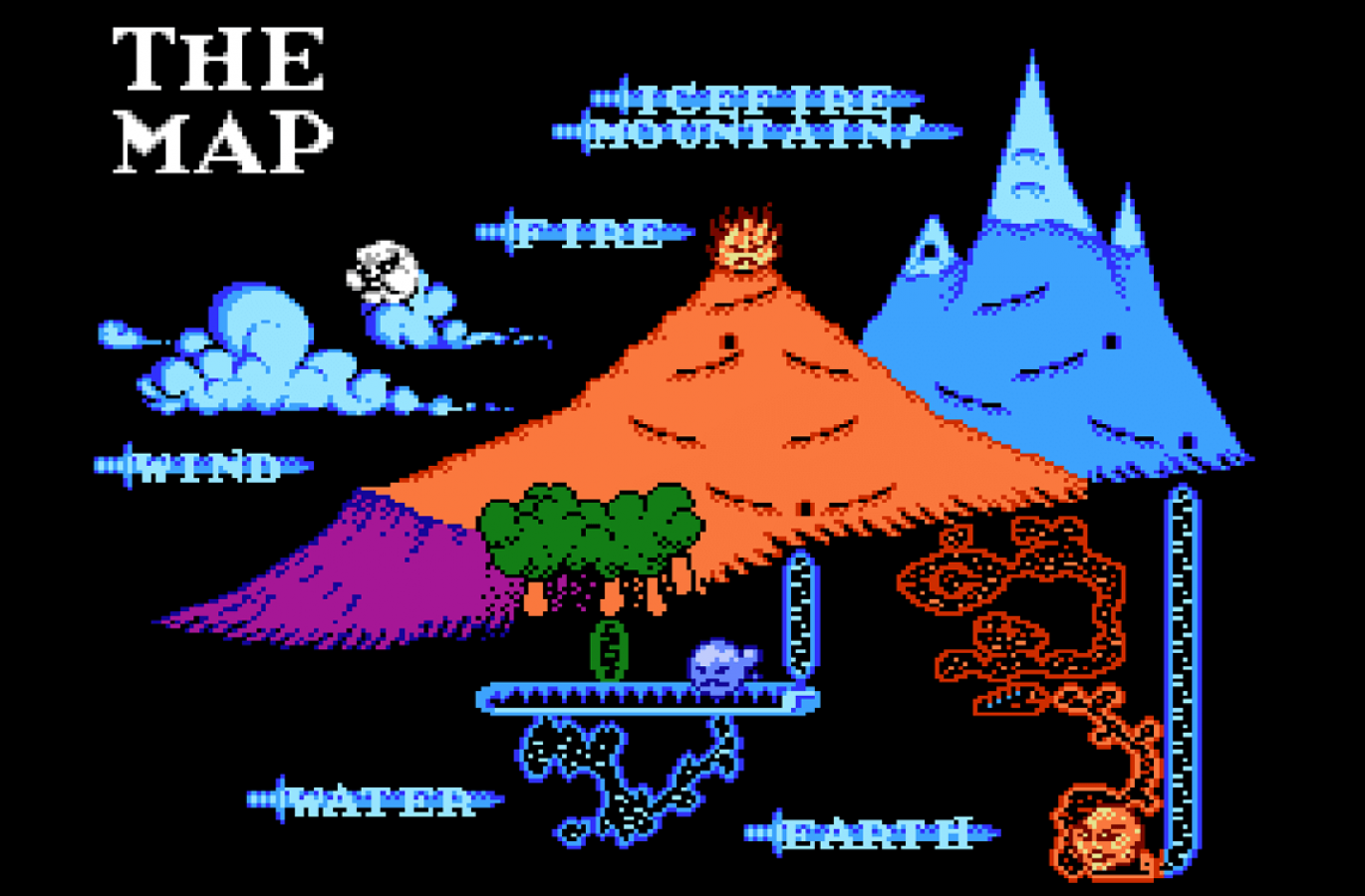 Ironsword Wizards and Warriors II NES Nintendo Entertainment System action platformer fantasy adventure side scrolling gameplay sword combat enemies bosses Rare retro 8 bit gaming cartridge video game title gameplay 
