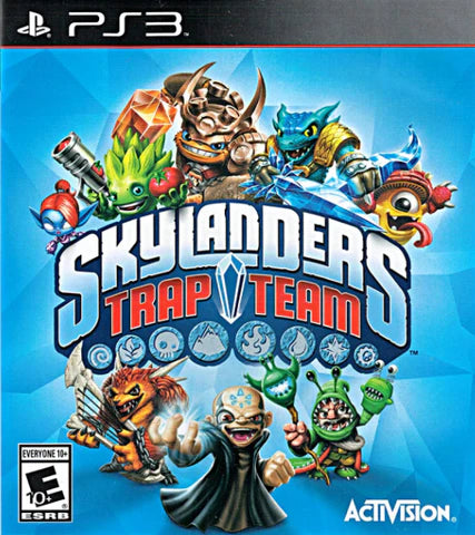 Skylanders Trap Team cover art for PlayStation 3 PS3 video game