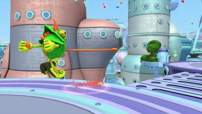 PAC-MAN and the Ghostly Adventures Nintendo Wii U Wii U for action platforming video game fans featuring PAC-MAN and the Ghostly Adventures characters colorful 3D worlds platforming challenges maze inspired gameplay power ups ghost enemies boss battles and family friendly adventure collectible gaming appeal gameplay