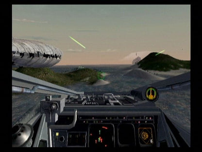 Star Wars: Rogue Squadron II: Rogue Leader gameplay for Nintendo GameCube (GC) space combat action video game