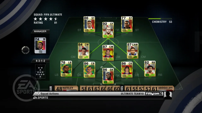 FIFA Soccer 10 retro PlayStation 3 video game featuring realistic football gameplay, online multiplayer matches, tournament competition and classic PS3 entertainment - gameplay