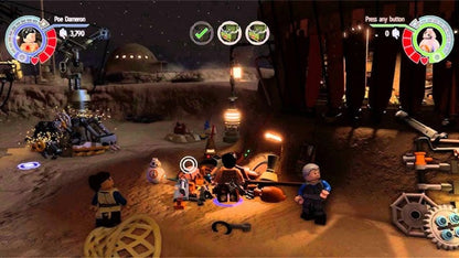 LEGO Star Wars: The Force Awakens gameplay for Nintendo Wii U (WiiU) video game