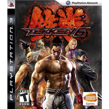 Tekken 6 cover art for PlayStation 3 (PS3) video game