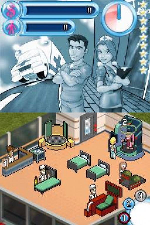 Hysteria Hospital Emergency Ward Nintendo DS for simulation video game fans featuring hospital management gameplay patient care challenges medical emergencies time management tasks touch screen controls colorful characters strategic planning family friendly handheld entertainment collectible gaming appeal gameplay