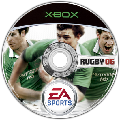 Rugby 2006 disc for Xbox (XBOX) video game