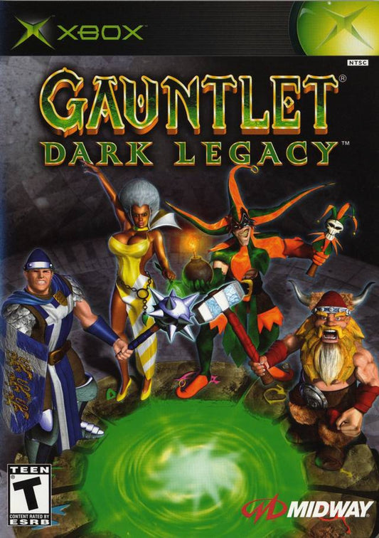 Gauntlet Dark Legacy game featuring cooperative hack-and-slash action, dungeon-crawling adventure, and multiplayer fantasy combat cover art 