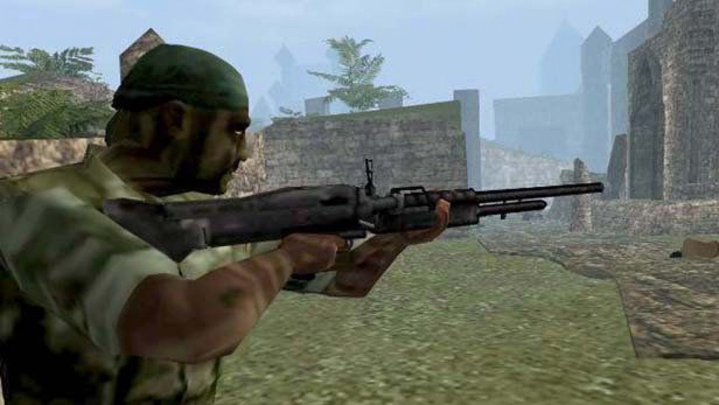 Vietcong: Purple Haze – PlayStation 2 (PS2) video game gameplay, tactical first-person shooter.