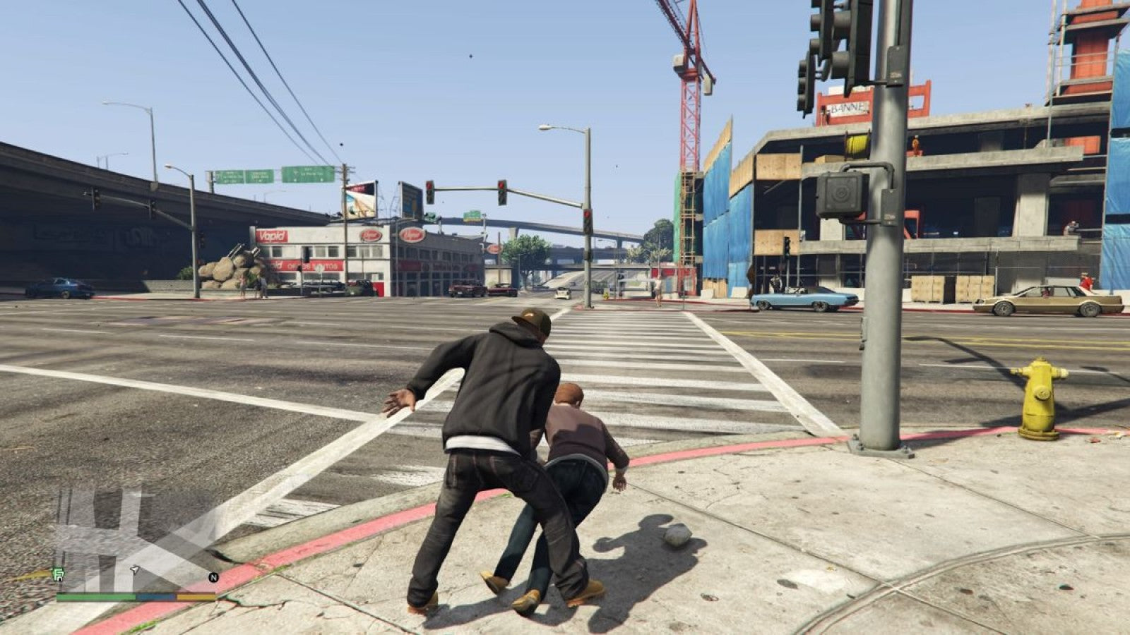 Grand Theft Auto V – PlayStation 4 (PS4) video game gameplay, open-world action-adventure game by Rockstar Games