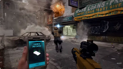 Call of Duty Modern Warfare III PlayStation 4 game featuring intense first-person shooter action and cinematic multiplayer combat campaign gameplay screenshot