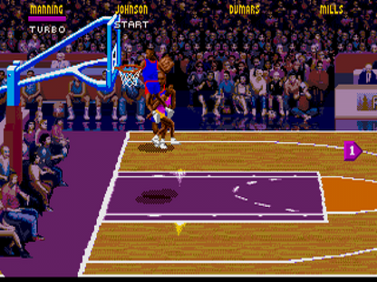 NBA Jam: Tournament Edition gameplay for Sega Genesis (GEN) video game