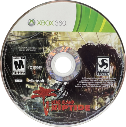 Dead Island Riptide Special Edition Xbox 360 X360 for retro video game enthusiasts featuring first person zombie survival gameplay tropical island exploration intense melee combat weapon customization cooperative multiplayer missions and collectible gaming appeal disc