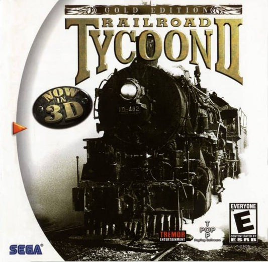 Railroad Tycoon II Gold Edition cover art for Sega Dreamcast (DC) video game
