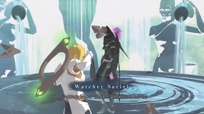 El Shaddai: Ascension of the Metatron gameplay for PlayStation 3 (PS3) video game