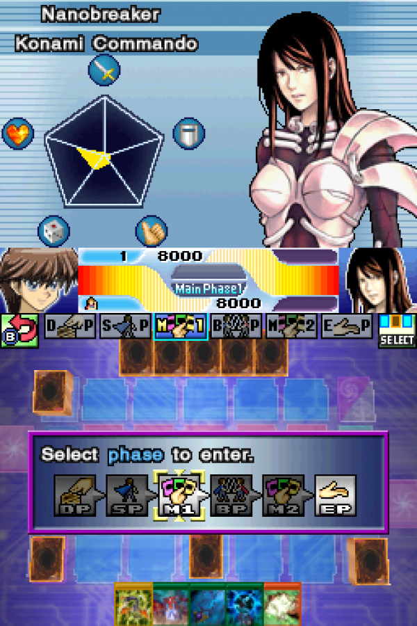 Yu-Gi-Oh! 5D's World Championship 2010: Reverse of Arcadia gameplay for Nintendo DS (DS) card battle video game