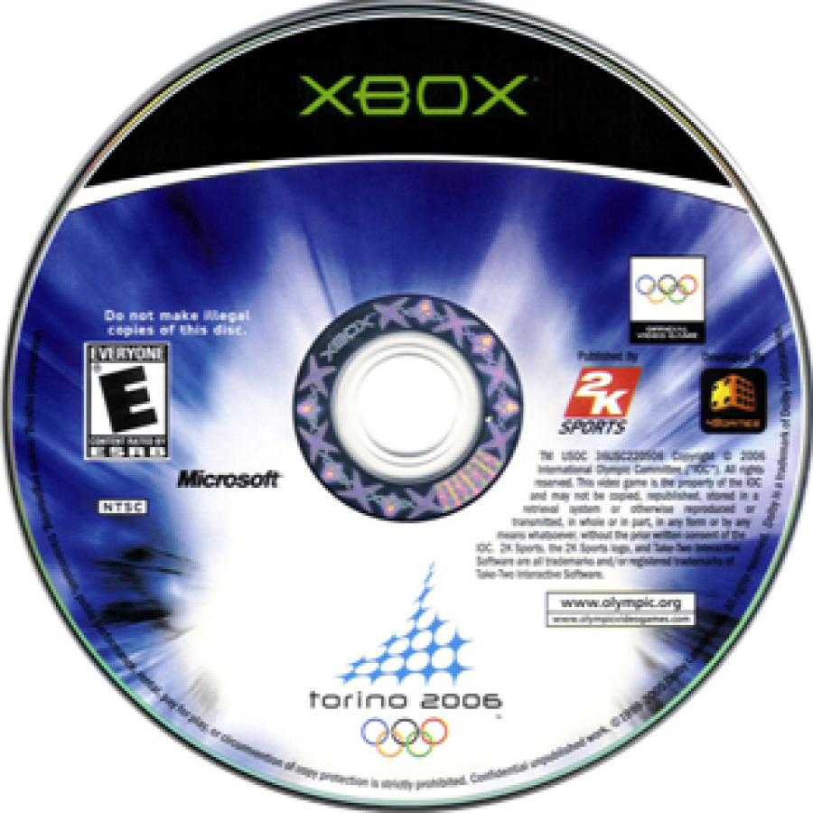 Torino 2006 disc for Xbox (XBOX) video game