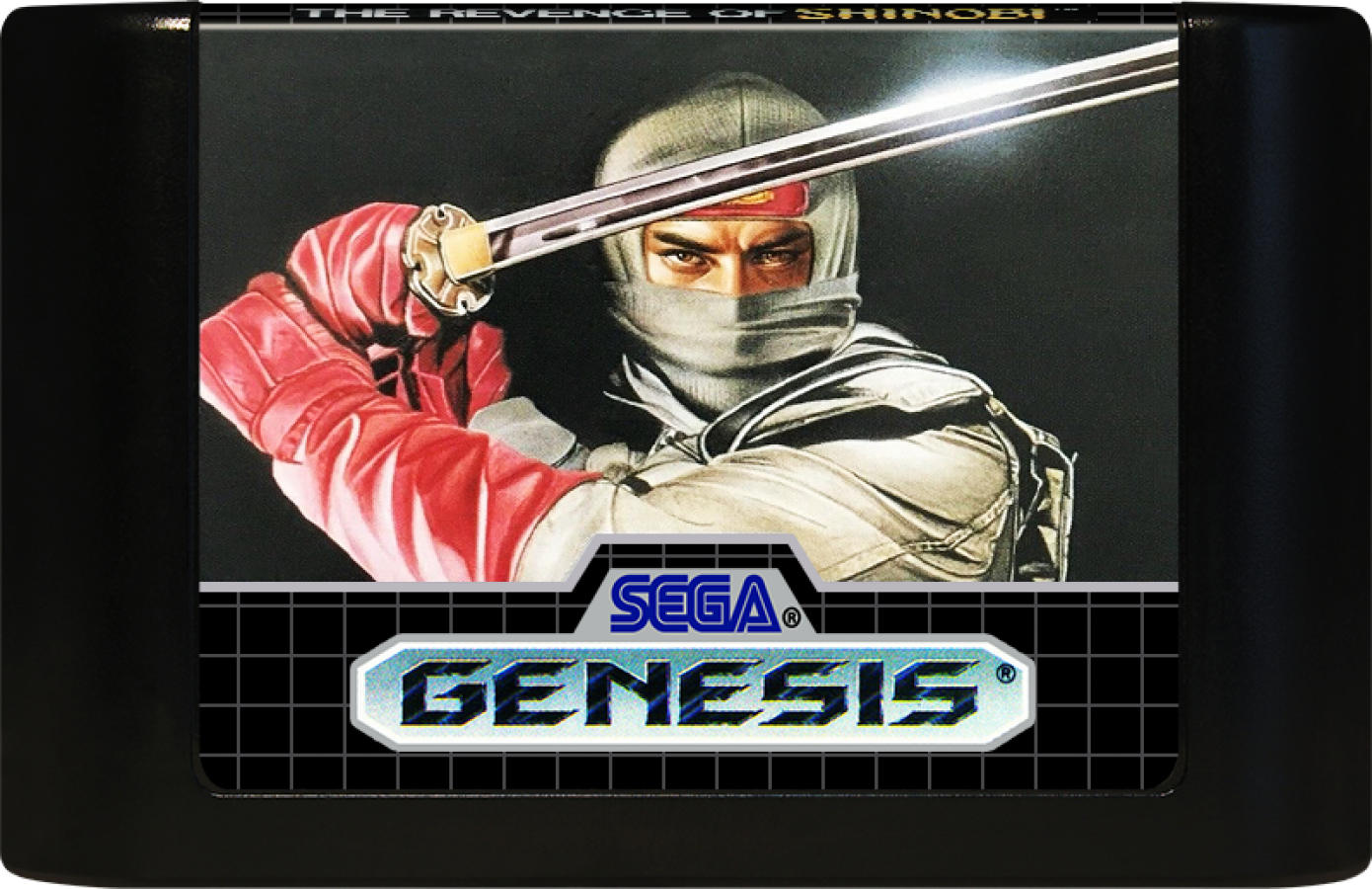 The Revenge of Shinobi cartridge for Sega Genesis GEN video game