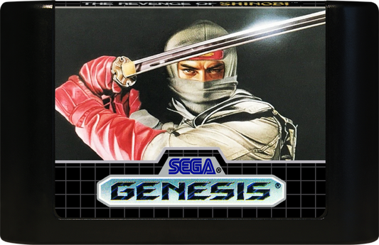 The Revenge of Shinobi cartridge for Sega Genesis GEN video game