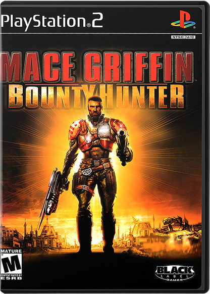Mace Griffin: Bounty Hunter cover art for Playstation 2 (PS2) video game