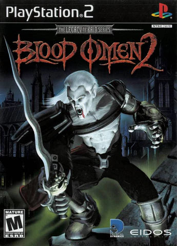 Blood Omen 2 cover art for PlayStation 2 (PS2) video game