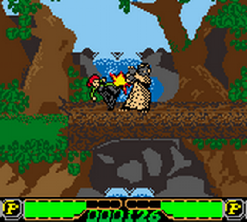 Shrek Fairy Tales Freakdown Game Boy Color GBC gameplay featuring fairy tale inspired fighting gameplay colorful cartoon aesthetics playable Shrek universe characters fast paced one on one battles portable handheld gaming action classic Game Boy Color entertainment and collectible retro gaming appeal