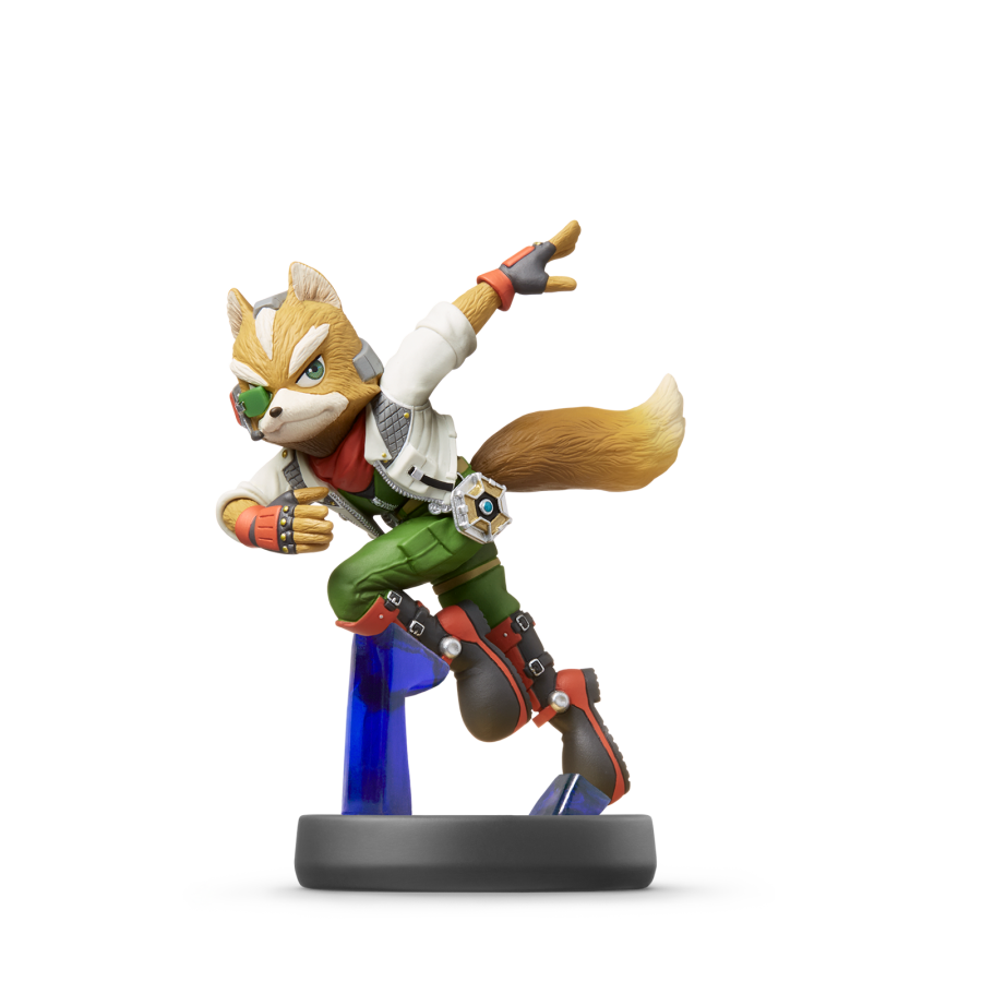 Fox Super Smash Bros Amiibo loose Nintendo figure