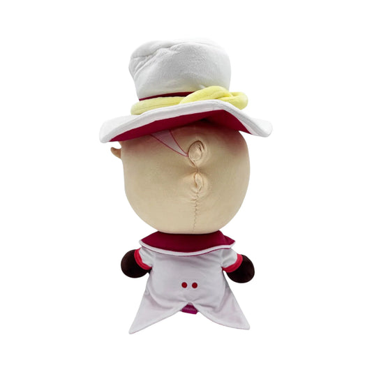 Lucifer Morningstar 9 Inch Plush collectible character plush featuring Lucifer Morningstar detailed soft plush design 9 inch size Lucifer themed character styling display collectible gift item and pop culture collectible appeal back