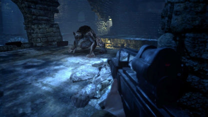 Legendary for Xbox 360 first person shooter action game featuring mythological creatures modern city setting campaign mode supernatural combat gameplay