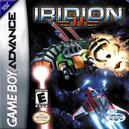 Iridion II cover art for Game Boy Advance GBA video game