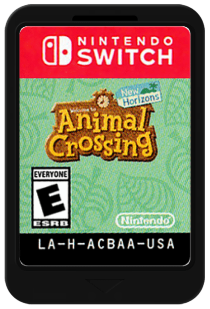 Animal Crossing New Horizons cartridge for Nintendo Switch NS video game