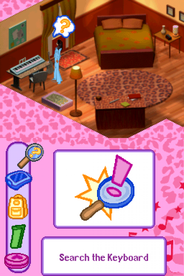 Cheetah Girls: Pop Star Sensations gameplay for Nintendo DS (DS) music rhythm adventure video game