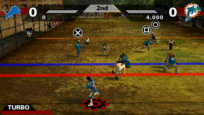 NFL Street 2 Unleashed gameplay for PlayStation Portable (PSP) football sports game