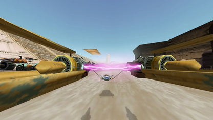 Star Wars Episode I Racer for Nintendo Switch featuring high speed podracing action across iconic Star Wars locations gameplay