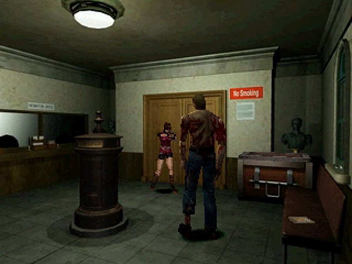 Resident Evil 2 Greatest Hits PlayStation 1 PS1 for survival horror retro video game fans featuring zombie outbreaks Raccoon City exploration intense action puzzle solving limited resources terrifying creatures cinematic gameplay collectible gaming appeal gameplay