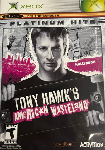 Tony Hawk's American Wasteland [Platinum Hits] cover art for Xbox (XBOX) video game