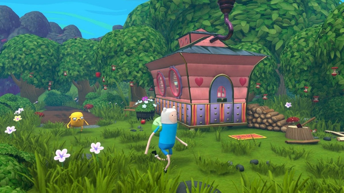 Adventure Time Finn and Jake Investigations Nintendo 3DS action-adventure game Land of Ooo mystery solving gameplay