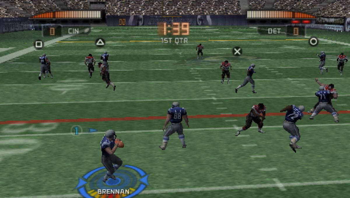 Blitz: Overtime PSP sports football video game gameplay