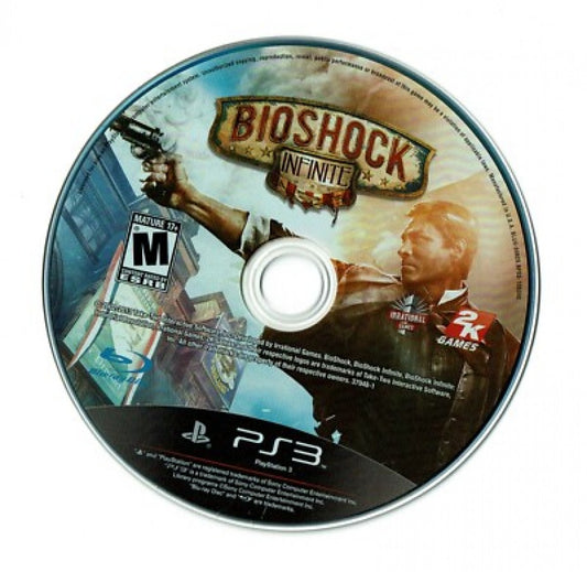 BioShock Infinite disc for PlayStation 3 (PS3) video game