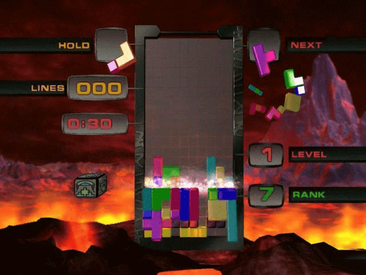 Tetris Worlds gameplay for Xbox (XBOX) video game