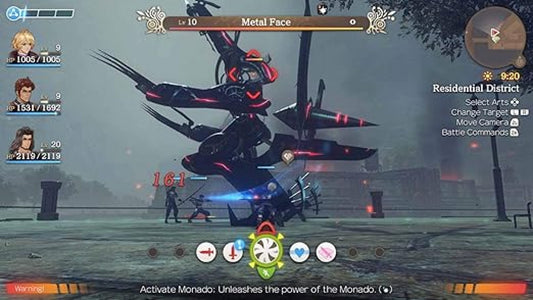Xenoblade Chronicles Definitive Edition Work Set gameplay image for Nintendo Switch RPG game