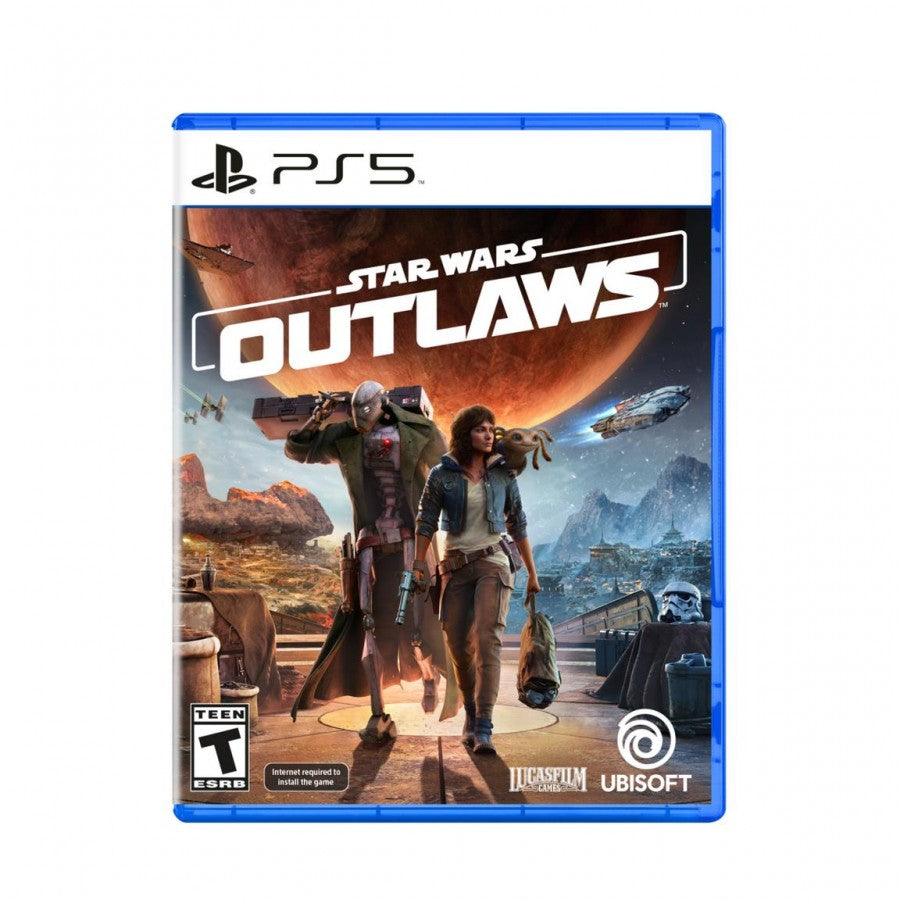 Star Wars Outlaws cover art for PlayStation 5 PS5 video game