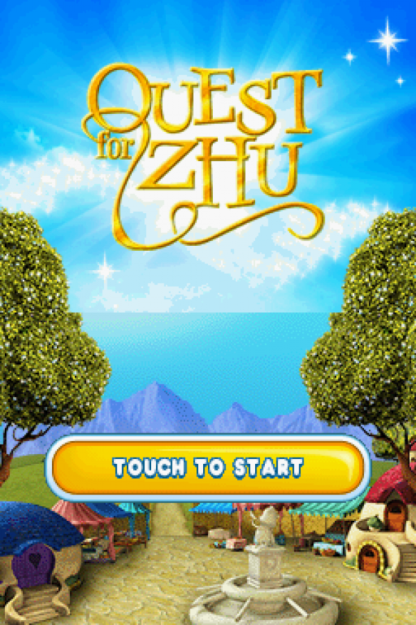 Quest for Zhu gameplay for Nintendo DS (DS) fantasy adventure video game