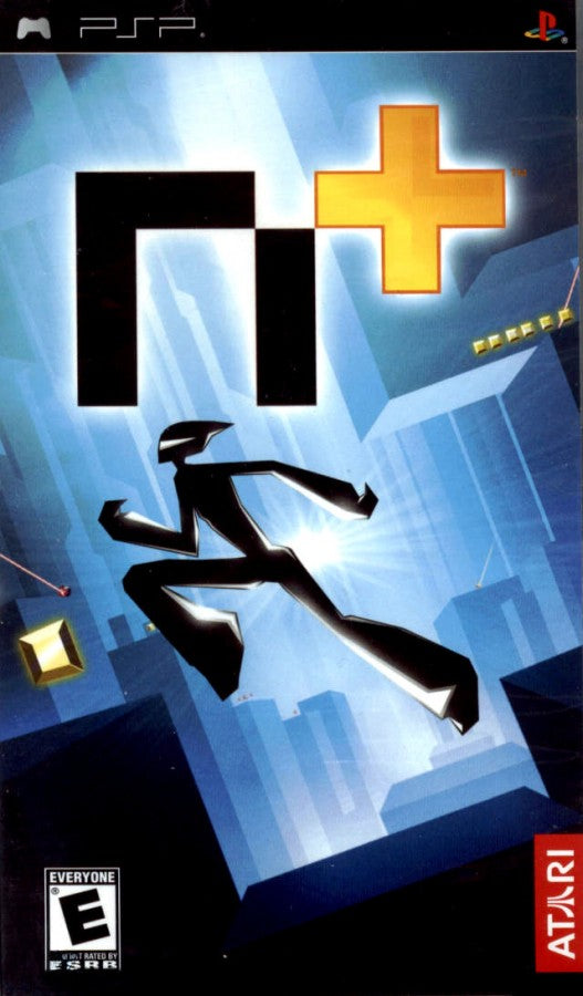 N+ cover art for PlayStation Portable (PSP) action platformer game