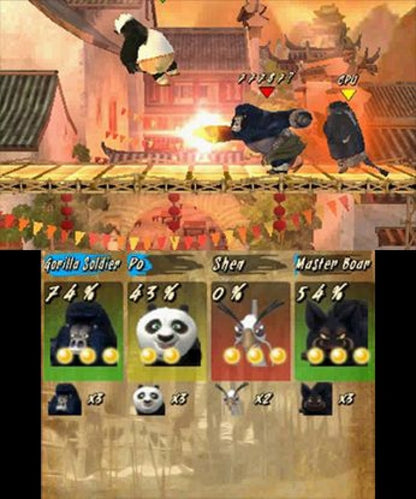 Kung Fu Panda: Showdown of the Legendary Legends gameplay for Nintendo 3DS (3DS) fighting video game
