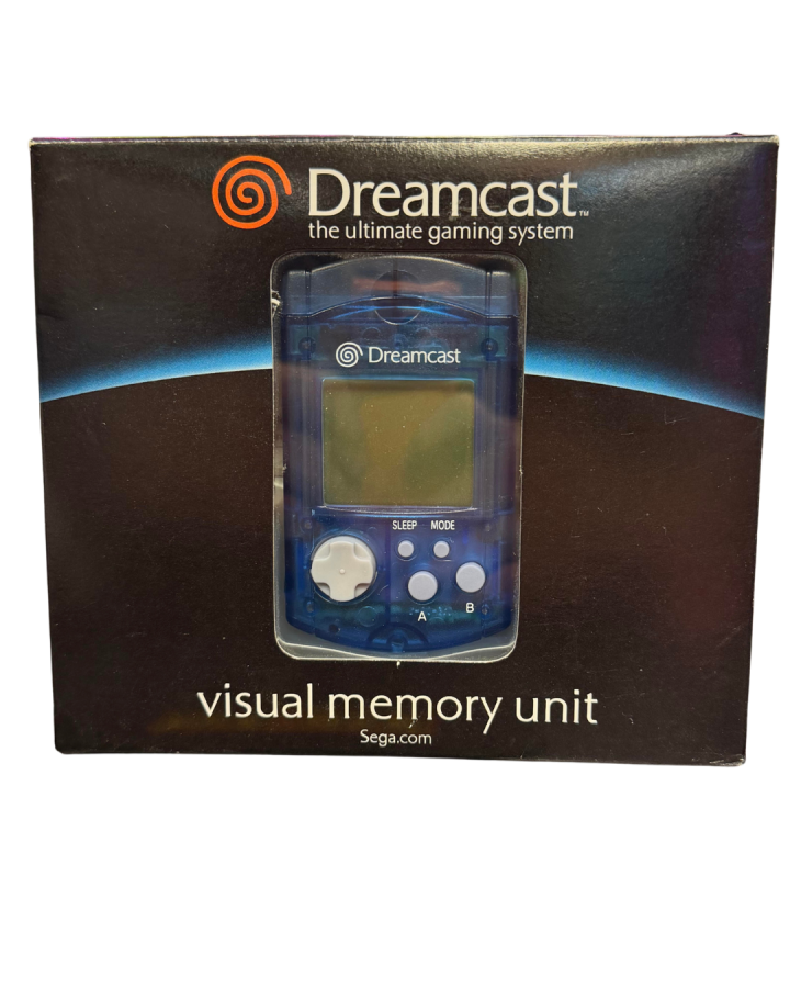 New In Box Blue Transluscent VMU for Sega Dreamcast