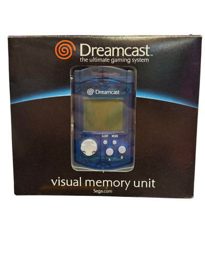 New In Box Blue Transluscent VMU for Sega Dreamcast